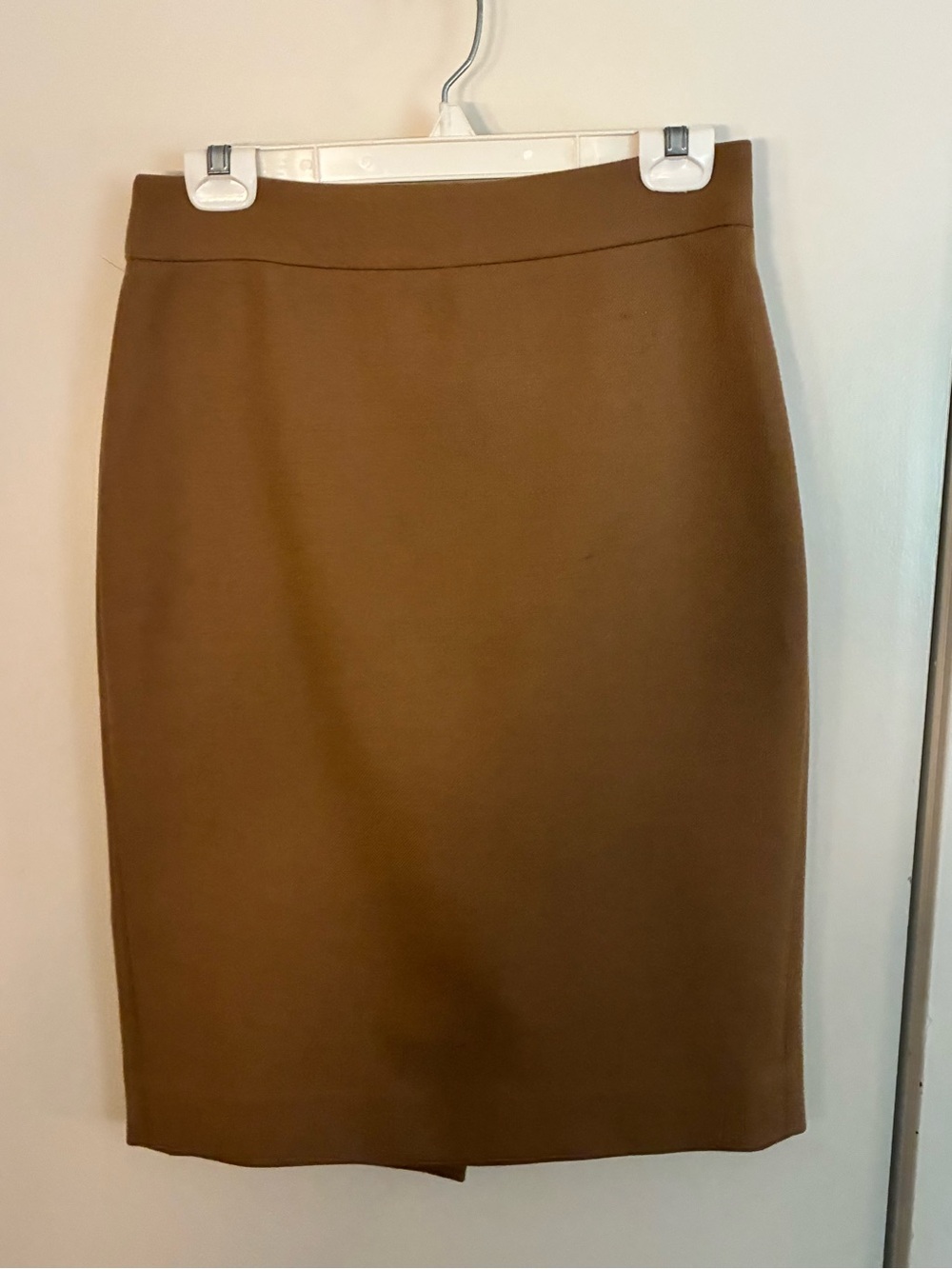 J. Crew Camel Brown Pencil Skirt